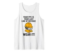 L'EPI est Votre dernière Ligne de défense | Campagne de Sensibilisation à la sécurité Débardeur