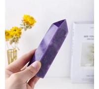 Lepidolite Crystal Column Crystal Point Ornament Wand Collection and Home Decor 1PC Ornaments (Size : 200-250G)