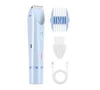 L'Épilateur Bikini Pour Les Femmes - Épilateur À Double Tête Pour Épilation,Rasoirs Électriques Pour Femmes Pour Le Rasage 400mAh,Pour l'Épilage du Maillot, du Corps, de la Peau, de la Beauté