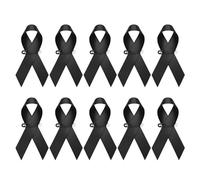 L'épingle À Ruban De Construction En Polyester Comporte Un Nœud D'amour Pour Exprimer La Solidarité Dans Les Campagnes De Sensibilisation.