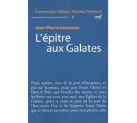 L'epitre aux galates - Jean-Pierre Lémonon - Cerf - broché - Essai