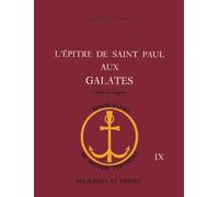 L'Epitre de saint Paul aux Galates