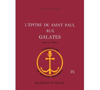 L'Epitre de saint Paul aux Galates - Pierre BONNARD - Labor Et Fides - broché - Livre