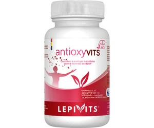 Lepivits Antioxyvits NAC Astaxanthine Vitamines C Et E Antioxydant 60 Gélules