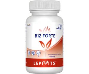 Lepivits B12 Forte Méthylcobalamine Active 1000µg Fatigue/Système Nerveux 60 Gélules