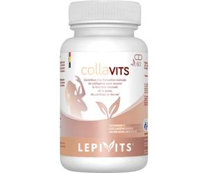 Lepivits Collavits Collagène Marin Naticol Acide Hyaluronique Et Vitamine C 60 Gélules