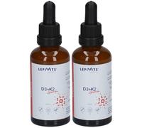 LEPIVITS® D3+K2 liposomales vegan Goutte(S) Orale(S) 2x60 ml