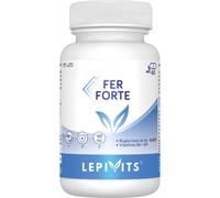 Lepivits Fer Forte Bisglycinate De Fer + Vitamines B6 Et B9 Activées 60 Gélules Végétales