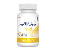 Lepivits® Huile de Foie Morue 400 mg Capsule(S) 200 pc(s)