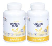 LEPIVITS Huile d'Onagre 1000 mg + Vitamine E Capsule(S) 2x120 pc(s)