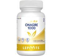 Lepivits Onagre 1000mg Huile D'Onagre Gla Peau Normale Et Vitamine E 60 Capsules