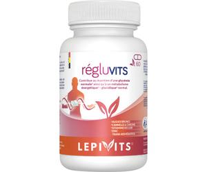 Lepivits Régluvits Chrome Cannelle Insea Et Veri Te Glycémie Normale/Gestion Du Poids 60 Gélules