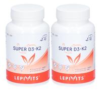 LepiVits® SUPER D3 + K2 Capsule(S) 2x90 pc(s)