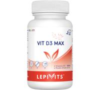 Lepivits Vit D3 Max 3000UI Huile De Lin Immunité Os Et Muscles 60 Gélules