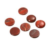 LEPIZ Lot de 10 cabochons ronds en onyx de 2, 4, 6, 8, 10, 12, 14, 16, 18, 20 et 25 mm, perles en pierre naturelle pour la fabrication de bijoux, pendentifs, bracelets, 20 pièces de 20 mm