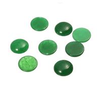 LEPIZ Lot de 10 cabochons ronds en onyx de 2, 4, 6, 8, 10, 12, 14, 16, 18, 20 et 25 mm, perles en pierre naturelle pour la fabrication de bijoux, pendentifs, bracelets, 16 pièces de 8 mm