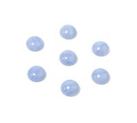 LEPIZ Lot de 10 cabochons ronds en onyx de 2, 4, 6, 8, 10, 12, 14, 16, 18, 20 et 25 mm, perles en pierre naturelle pour la fabrication de bijoux, pendentifs, bracelets, 9361, 10 pièces de 18 mm