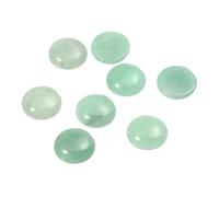 LEPIZ Lot de 10 cabochons ronds en onyx de 2, 4, 6, 8, 10, 12, 14, 16, 18, 20 et 25 mm, perles en pierre naturelle pour la fabrication de bijoux, pendentifs, bracelets, DIY, 04, 10 pièces de 20 mm