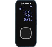 Lepmerk 196ft/60m Mini -Laser -Mesure Outil de mesure de distance numérique -Détecteur de portée avec LCD rétro-éclairé -LCD