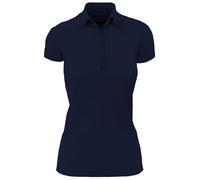 lepni.me Polo Uni pour Femme | T-Shirt à col à Manches Courtes avec Boutons Classiques | Coupe Regular décontractée, Idéal au Quotidien et pour Le Travail, sans imprimé