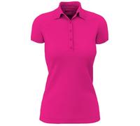 lepni.me Polo Uni pour Femme | T-Shirt à col à Manches Courtes avec Boutons Classiques | Coupe Regular décontractée, Idéal au Quotidien et pour Le Travail, sans imprimé