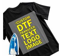 lepni.me Transferts Thermocollant Personnalisés pour les vêtements d'entreprise | Logos de presse de chaleur pour les uniformes, les vêtements de travail les tabliers | DTF Transfer Film