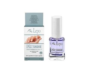 LEPO Xlent Base Pour émail Clous Traitement 6 en 1 Durcisseur Brillant 11 ml