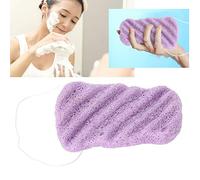 L'éponge de Konjac normale corps, Eponge Naturelle pour le Corps exfoliant grande taille enlèvent l'outil nettoyage pore Bio visage associé au charbon actif éponges en forme gouttes (03#)