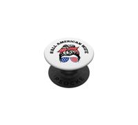 L'épouse américaine du 4 Juillet USA Lunettes de Soleil PopSockets PopGrip Adhésif