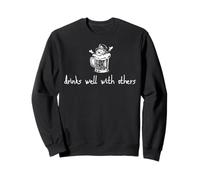 Leprechaun Beer St Patrick Day Y2K Cadeau de fête Sweatshirt