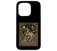 Leprechaun Carte de Tarot Lucky Guardian Folklore Celtique Coque pour iPhone 15 Pro