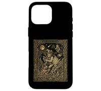 Leprechaun Carte de Tarot Lucky Guardian Folklore Celtique Coque pour iPhone 16 Pro Max
