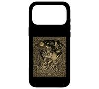 Leprechaun Carte de Tarot Lucky Guardian Folklore Celtique Coque pour iPhone 17 Pro Max