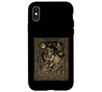 Leprechaun Carte de Tarot Lucky Guardian Folklore Celtique Coque pour iPhone X/XS