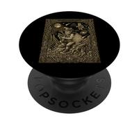 Leprechaun Carte de Tarot Lucky Guardian Folklore Celtique PopSockets PopGrip Adhésif