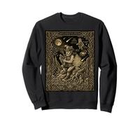 Leprechaun Carte de Tarot Lucky Guardian Folklore Celtique Sweatshirt