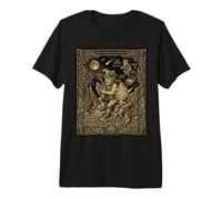 Leprechaun Carte de Tarot Lucky Guardian Folklore Celtique T-Shirt Haut de Gamme