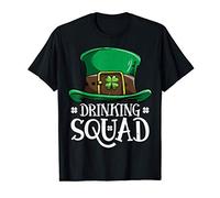 Leprechaun Drinking Squad St Patricks Day Men Women Gifts T-Shirt