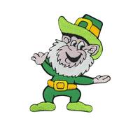 Leprechaun Écusson thermocollant Kobold Irlande 6,8 x 8,3 cm