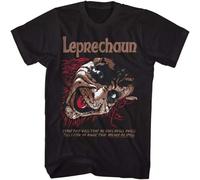 Leprechaun Movie Lubdan Buttowski Find Me Magic Breaks Me Spell Men's T Shirt Black L