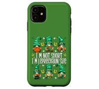 Leprechaun St. Patricks Day GNOME for Women I`m Not Short Coque pour iPhone 11