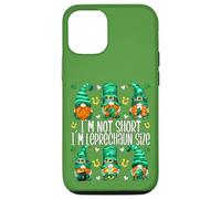Leprechaun St. Patricks Day GNOME for Women I`m Not Short Coque pour iPhone 12/12 Pro