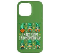 Leprechaun St. Patricks Day GNOME for Women I`m Not Short Coque pour iPhone 14 Pro Max