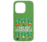 Leprechaun St. Patricks Day GNOME for Women I`m Not Short Coque pour iPhone 15 Pro