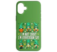 Leprechaun St. Patricks Day GNOME for Women I`m Not Short Coque pour iPhone 16 Plus