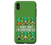 Leprechaun St. Patricks Day GNOME for Women I`m Not Short Coque pour iPhone XS Max
