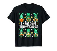 Leprechaun St. Patricks Day GNOME for Women I`m Not Short T-Shirt