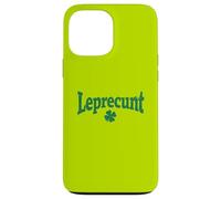 Leprecunt Trèfle Irlandais Amusant St Patrick Coque pour iPhone 13 Pro Max