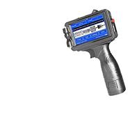 LEPREM Imprimante à Jet d'encre Portable Imprimante à Jet d'encre à la Main en Ligne, étiquette de Date, Code de Prix, Codage Automatique numérique pour Code Date Logo Étiquette