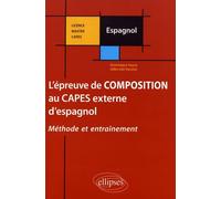 L'épreuve de composition au CAPES externe d'espagnol